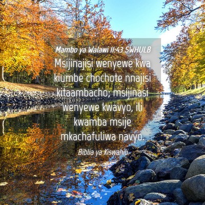 Picture 04 - Mambo ya Walawi 11:43 SWHULB - Msijinajisi wenyewe kwa kiumbe chochote nnajisi - Bible Verse Picture