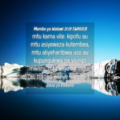 Picture 04 - Mambo ya Walawi 21:19 SWHULB - mtu kama vile: kipofu au mtu asiyeweza kutembea, - Bible Verse Picture