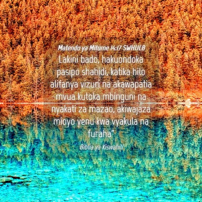 Picture 04 - Matendo ya Mitume 14:17 SWHULB - Lakini bado, hakuondoka pasipo shahidi, katika - Bible Verse Picture