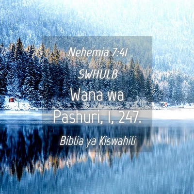 Picture 04 - Nehemia 7:41 SWHULB - Wana wa Pashuri, 1, - Bible Verse Picture