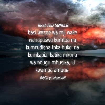 Picture 04 - Torati 19:12 SWHULB - basi wazee wa mji wake wanapaswa kumtoa na - Bible Verse Picture