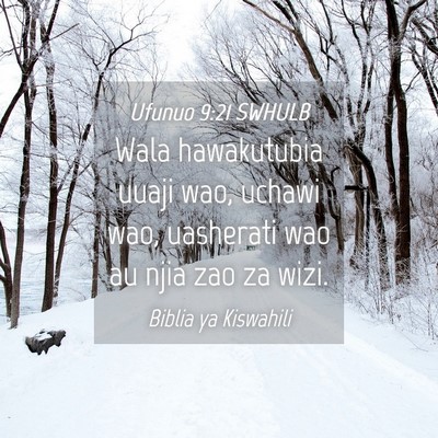Picture 04 - Ufunuo 9:21 SWHULB - Wala hawakutubia uuaji wao, uchawi wao, uasherati - Bible Verse Picture