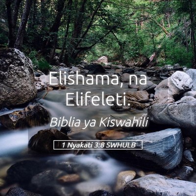 Picture 05 - 1 Nyakati 3:8 SWHULB - Elishama, na - Bible Verse Picture