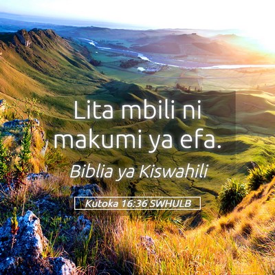 Picture 05 - Kutoka 16:36 SWHULB - Lita mbili ni makumi ya - Bible Verse Picture