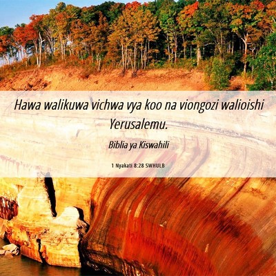 Picture 06 - 1 Nyakati 8:28 SWHULB - Hawa walikuwa vichwa vya koo na viongozi - Bible Verse Picture