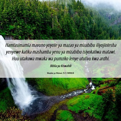 Picture 06 - Mambo ya Walawi 25:5 SWHULB - Hamtasimamia mavuno yoyote ya mazao ya mizabibu - Bible Verse Picture