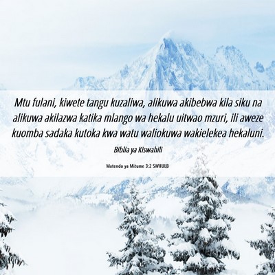 Picture 06 - Matendo ya Mitume 3:2 SWHULB - Mtu fulani, kiwete tangu kuzaliwa, alikuwa - Bible Verse Picture