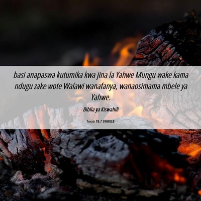 Picture 06 - Torati 18:7 SWHULB - basi anapaswa kutumika kwa jina la Yahwe Mungu - Bible Verse Picture