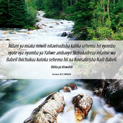 Picture 06 - Yeremia 28:3 SWHULB - Ndani ya miaka miwili nitavirudisha katika sehemu - Bible Verse Picture