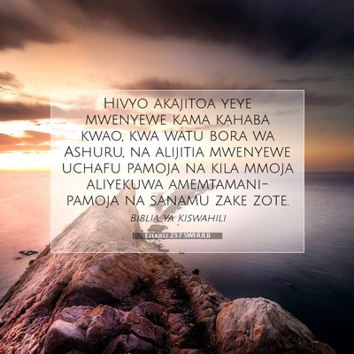 Picture 07 - Ezekieli 23:7 SWHULB - Hivyo akajitoa yeye mwenyewe kama kahaba kwao, - Bible Verse Picture