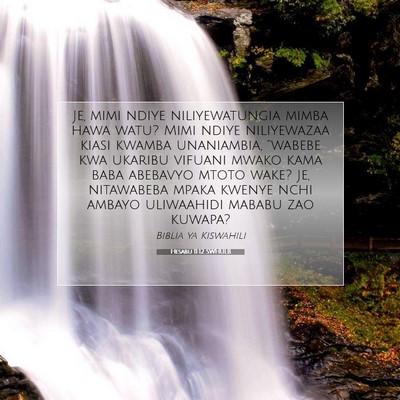 Picture 07 - Hesabu 11:12 SWHULB - Je, mimi ndiye niliyewatungia mimba hawa watu? - Bible Verse Picture