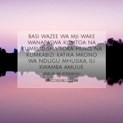 Picture 07 - Torati 19:12 SWHULB - basi wazee wa mji wake wanapaswa kumtoa na - Bible Verse Picture