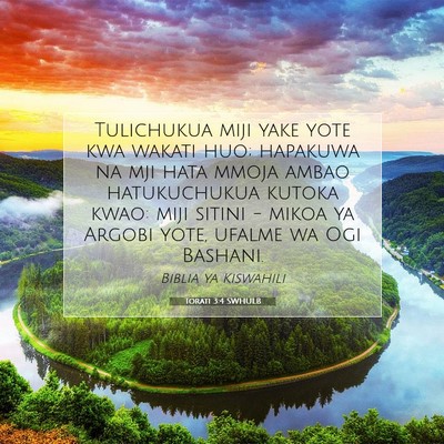 Picture 07 - Torati 3:4 SWHULB - Tulichukua miji yake yote kwa wakati huo; - Bible Verse Picture
