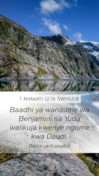 1 Nyakati 12:16 SWHULB Bible Verse Image