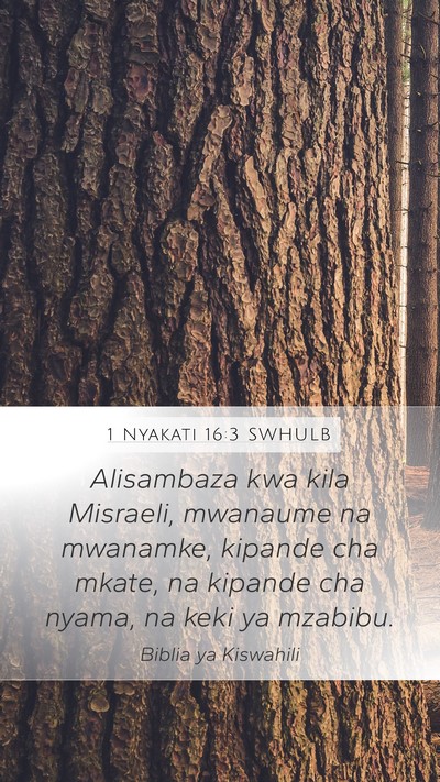 1 Nyakati 16:3 SWHULB Bible Verse Image