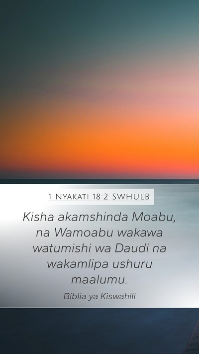 1 Nyakati 18:2 SWHULB Bible Verse Image