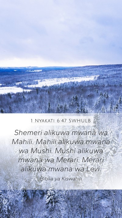 1 Nyakati 6:47 SWHULB Bible Verse Image