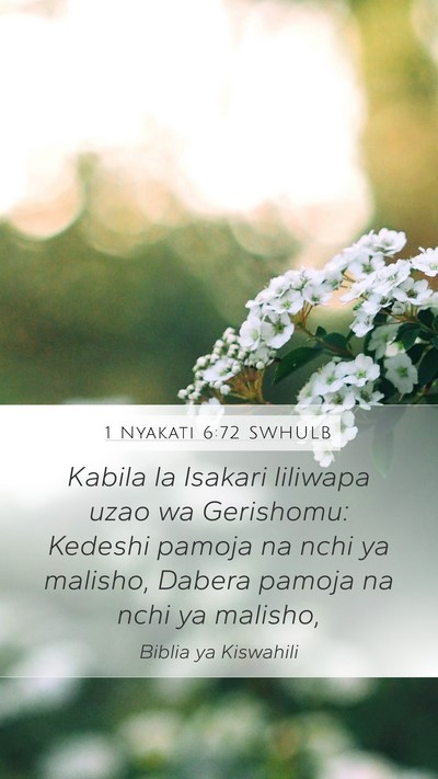 1 Nyakati 6:72 SWHULB Bible Verse Image