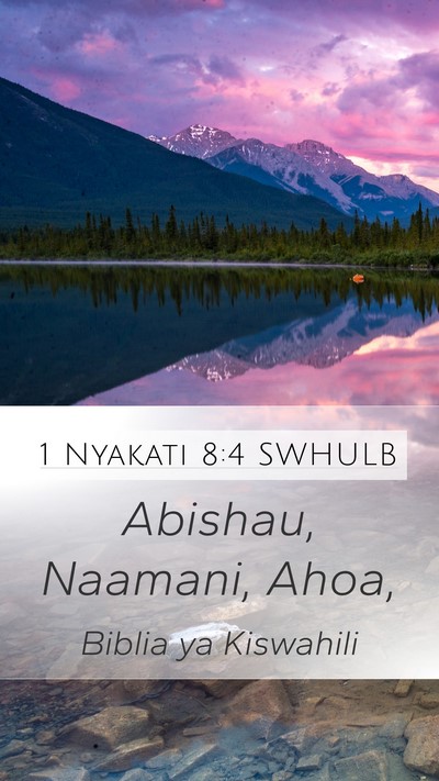 1 Nyakati 8:4 SWHULB Bible Verse Image