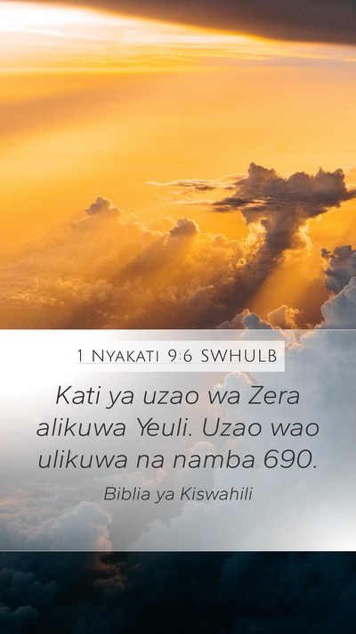 1 Nyakati 9:6 SWHULB Bible Verse Image