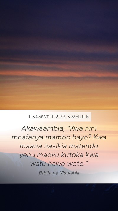 1 Samweli 2:23 SWHULB Bible Verse Image