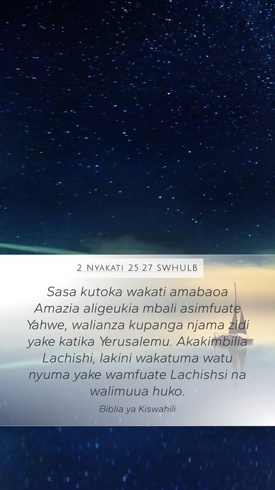 2 Nyakati 25:27 SWHULB Bible Verse Image
