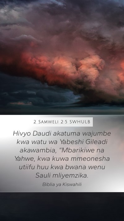2 Samweli 2:5 SWHULB Bible Verse Image