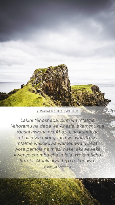2 Wafalme 11:2 SWHULB Bible Verse Image
