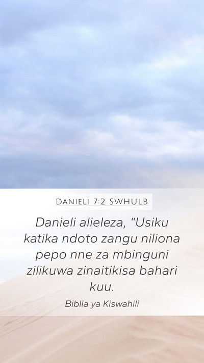 Danieli 7:2 SWHULB Bible Verse Image