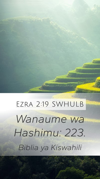 Ezra 2:19 SWHULB Bible Verse Image