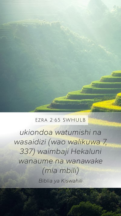 Ezra 2:65 SWHULB Bible Verse Image