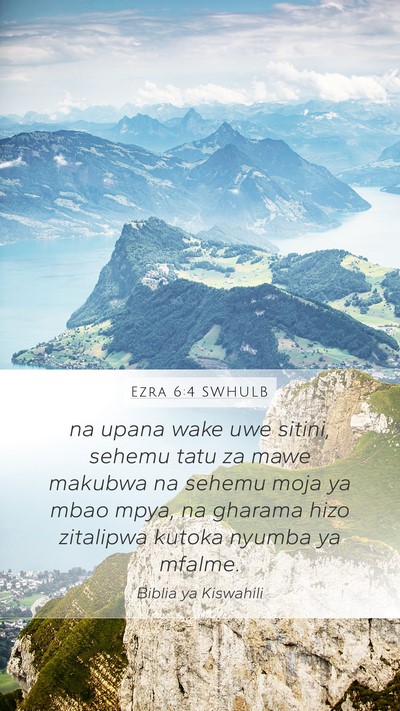 Ezra 6:4 SWHULB Bible Verse Image