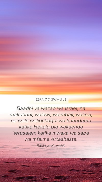 Ezra 7:7 SWHULB Bible Verse Image