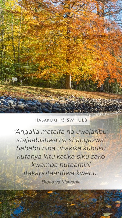 Habakuki 1:5 SWHULB Bible Verse Image
