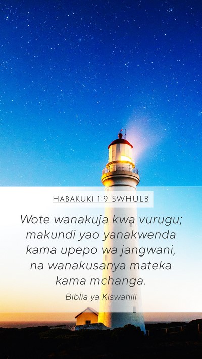 Habakuki 1:9 SWHULB Bible Verse Image