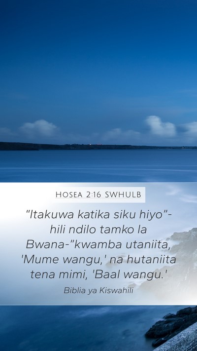 Hosea 2:16 SWHULB Bible Verse Image