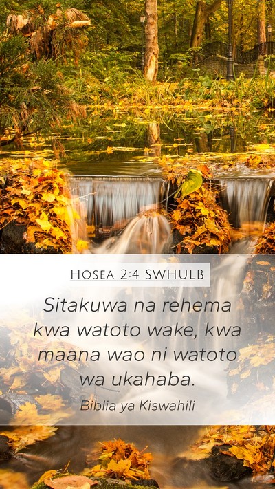 Hosea 2:4 SWHULB Bible Verse Image