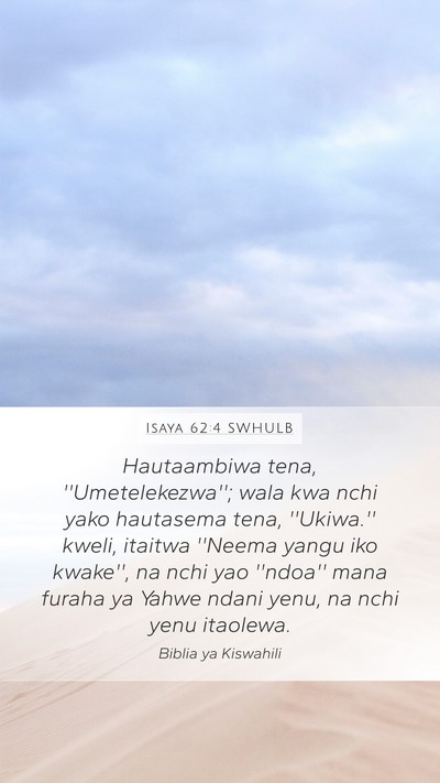 Isaya 62:4 SWHULB Bible Verse Image