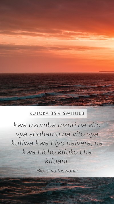 Kutoka 35:9 SWHULB Bible Verse Image