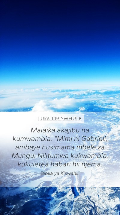 Luka 1:19 SWHULB Bible Verse Image