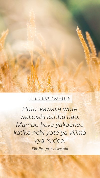 Luka 1:65 SWHULB Bible Verse Image