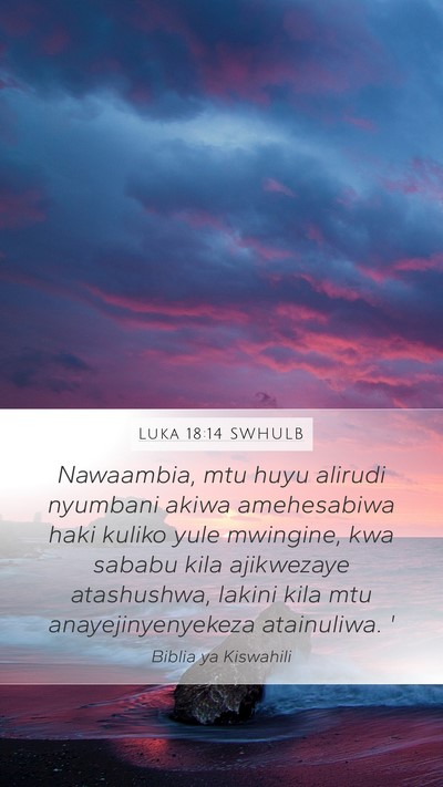 Luka 18:14 SWHULB Bible Verse Image
