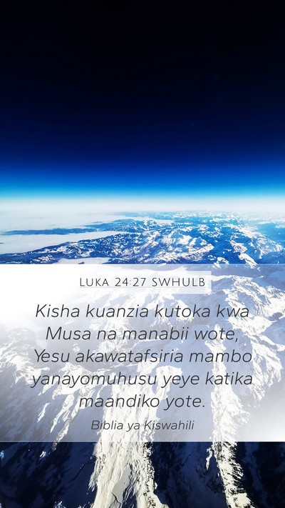 Luka 24:27 SWHULB Bible Verse Image