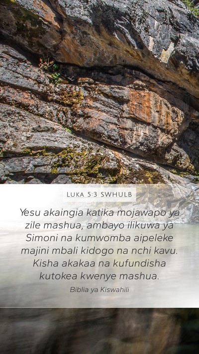 Luka 5:3 SWHULB Bible Verse Image