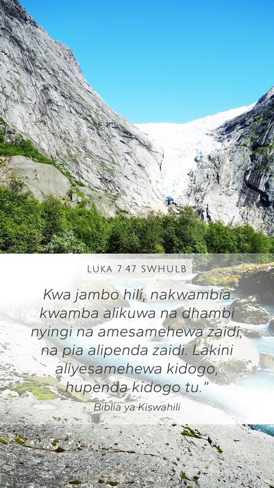 Luka 7:47 SWHULB Bible Verse Image
