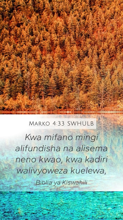 Marko 4:33 SWHULB Bible Verse Image