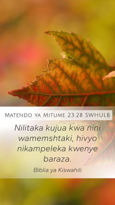 Matendo ya Mitume 23:28 SWHULB Bible Verse Image