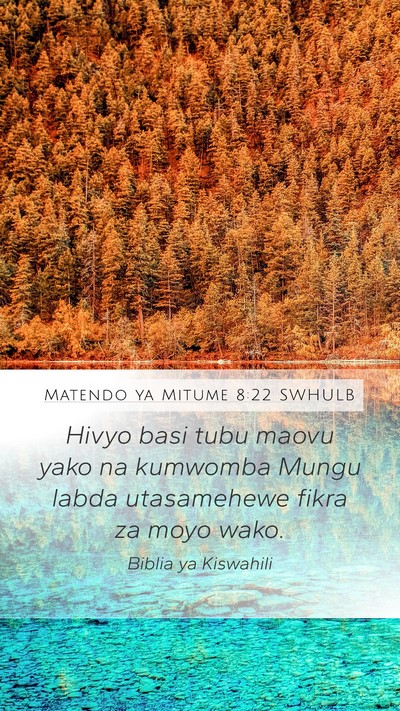 Matendo ya Mitume 8:22 SWHULB Bible Verse Image
