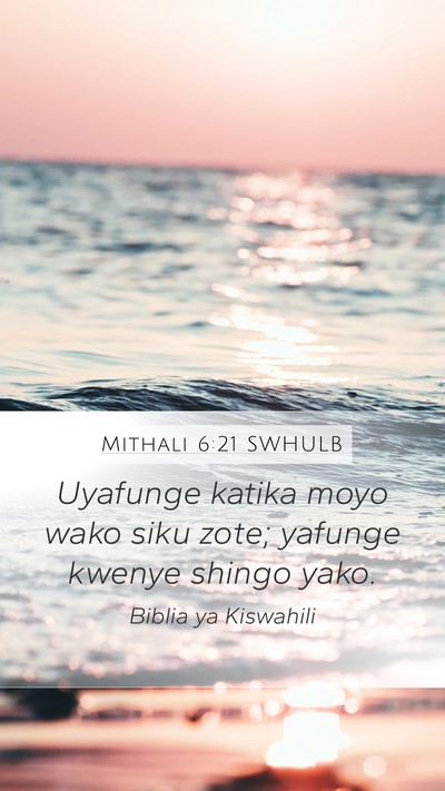 Mithali 6:21 SWHULB Bible Verse Image