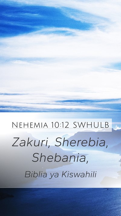 Nehemia 10:12 SWHULB Bible Verse Image